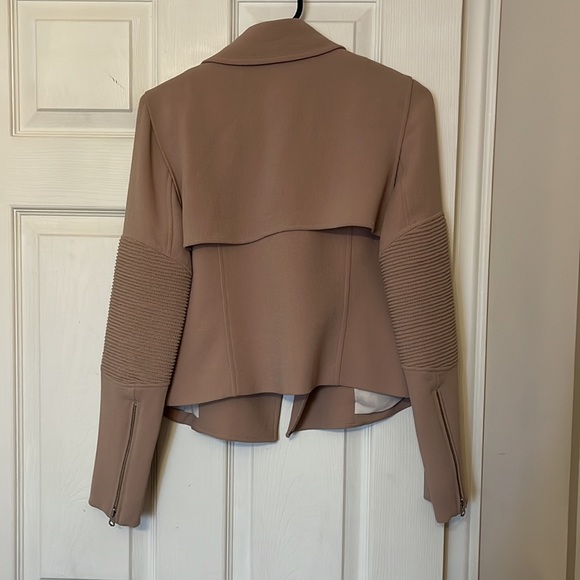 Wilfred Taupe Moto Jacket - Picture 3 of 4